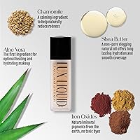 BaeBlu Organic Aloe-Based LUX Liquid Foundation, Nutmeg, 5oz — image 8