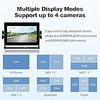 WOOCARTY 3-Camera Wireless RV Backup System — image 5