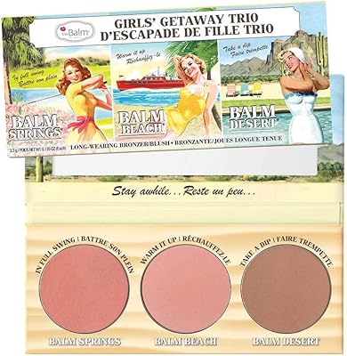 theBalm Girls' Getaway Trio Cheek Palette