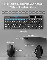 COUTSALL K670-KG686 Wireless Keyboard Mouse Combo — image 4