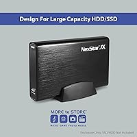 Vantec NexStar JX NST-358SU3-BK USB 3.2 Gen 1 eSATA 3.5″/2.5″ SATA III HDD/SSD Enclosure — image 2