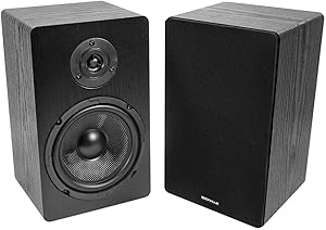 Rockville RockShelf 68B V2 6.5″ Bookshelf Speakers Review
