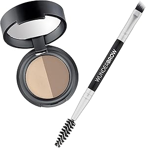 WUNDERBROW Soft Brow Define & Fill Powder Duo - Blonde Review