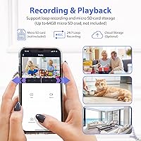 WFULM RY037 WiFi 1080P HD Camera Clock — image 5