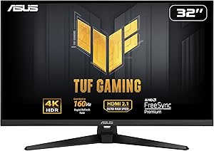 ASUS TUF Gaming VG32UQA1A 32-inch 4K Monitor Review