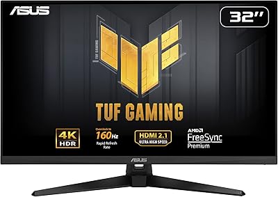 ASUS TUF Gaming VG32UQA1A 32-inch 4K Monitor