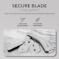 Parker SRX Stainless Steel Straight Razor — image 6