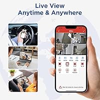 SmartSF Wireless Security Camera System 10CH 5MP NVR with 8 3MP Cameras 3TB HDD — image 4