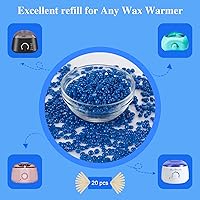 PURPLESKY Waxing Beads for Hair Removal, 2.5LB Coarse Hard Wax with Sea Salt Scent — image 5