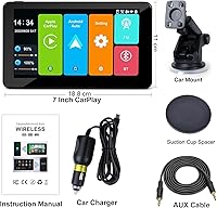 HUTNVEA 7″ Apple CarPlay Screen — image 7
