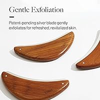 Esker Body Plane Lymphatic Drainage Massager – Teak Wood & Sterling Silver — image 3