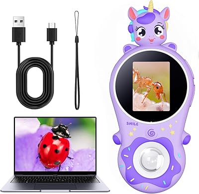 Ashfly Digital Microscope for Kids 200X Magnification