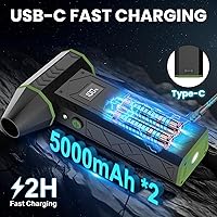 AUKZON Compressed Air Duster with Flashlight — image 5