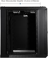 RackPath 9U Wall Mount Network Rack Cabinet — image 3