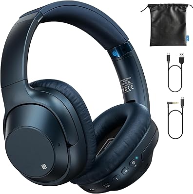 Lavales E500Pro Bluetooth 5.2 Hybrid Active Noise Cancelling Headphones