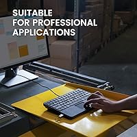 Perixx PERIBOARD-525 US Wired Mini USB Keyboard with Touchpad — image 2