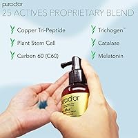 PURA D'OR Gro-Max Advanced Peptide Hair Serum 3.38 Oz — image 2