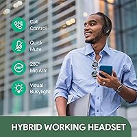 Yealink WH64 Hybrid DECT & Bluetooth Wireless Headset — image 6