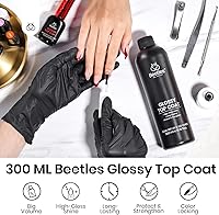 Beetles Extra Glossy Top Coat 300mL No Wipe Gel — image 3