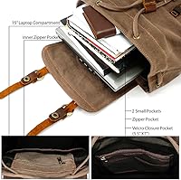 GEARONIC Vintage Canvas Backpack — image 4