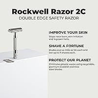 Rockwell Razors 2C White Chrome Double Edge Safety Razor — image 3