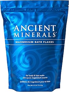 Ancient Minerals Magnesium Bath Flakes, 8 lb Bag Review