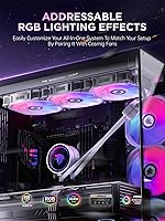 AsiaHorse WK-A360 ARGB AIO CPU Liquid Cooler 360mm — image 2