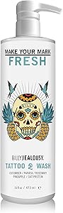 Billy Jealousy Make Your Mark Fresh Tattoo Wash 16oz Review