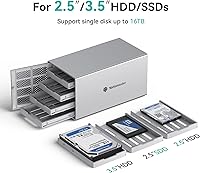 Yottamaster 4 Bay External Hard Drive Enclosure 64TB — image 3