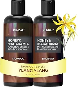 KUNDAL Natural Hair Shampoo Ylang Ylang Scent 600mL (2 x 300mL) Review