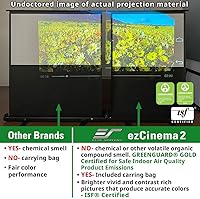 Elite Screens ezCinema 2 70-inch Manual Floor Pull Up Projector Screen — image 4