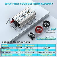 ALEOPIX 1000W Car Inverter RT-1000W — image 7