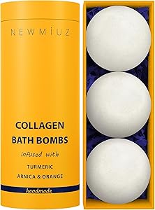 New Miuz Turmeric Arnica Orange Bath Bombs 3-Pack Review