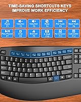 QUASIO Ergonomic Wireless Keyboard — image 6