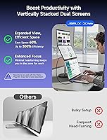 JSAUX FlipGo Lite 15.6″ Portable Dual Monitor — image 6