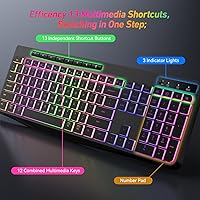 EarlyLit CK230GL Wireless Keyboard and Mouse Combo — image 6
