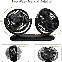 TriPole DC201 Dual Head Car Fan — image 4