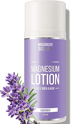 Magnum Solace Magnesium Lotion with Shea Butter 8oz