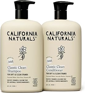 California Naturals Coconut Shampoo & Conditioner, Classic Clean Coconut, 20 Fl Oz (Pack of 2) Review