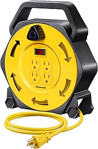 DEWENWILS 25 FT Extension Cord Reel
