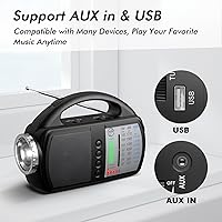 Audiocrazy AM FM NOAA Weather Radio — image 7