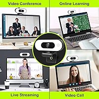ToLuLu 1080P Webcam with Ring Light and Microphone — image 7