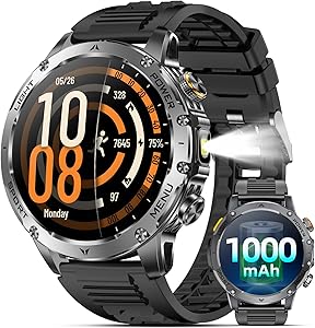 Karchilor Military Smart Watch 1.7″ with 1000mAh Battery Review