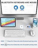 ULSOU KM599 Bluetooth Keyboard and Mouse Combo for Mac — image 2