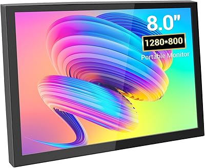 VIEWMEI 8 Inch Mini Touch Screen Monitor