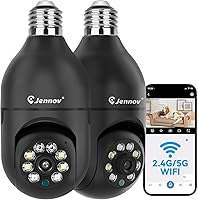 Jennov 2K Light Bulb Security Camera — image 1
