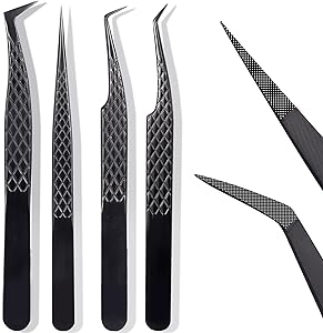 CL CAMILLASH Fiber Tip Lash Tweezers Set - Titanium Black Review
