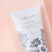 LOLLIA Elegance Shower Gel, 8 fl. oz. – White Amber & Mirabelle — image 3