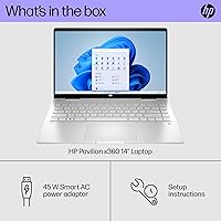 HP Pavilion x360 14-inch Laptop, 13th Gen Intel Core i3, 8GB RAM, 256GB SSD — image 8