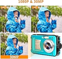 Yifecial 812 Waterproof Camera 30MP 1080P FHD — image 2